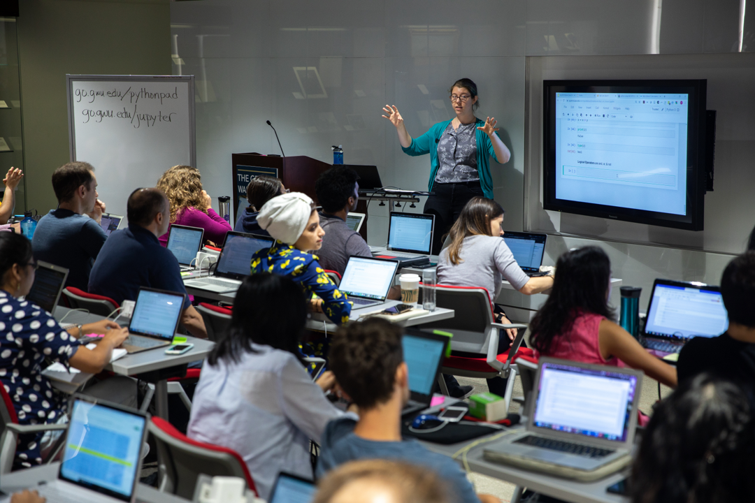 Classroom with professor